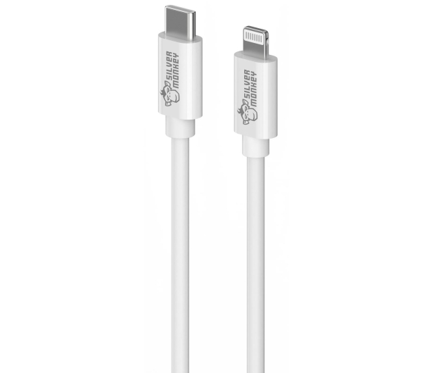 Silver Monkey Kabel USB-C - Lightning 3m - 677022 - zdjęcie 2